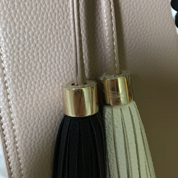 NWOT Bebe Natalie Braided Handle Bag - Picture 5 of 6